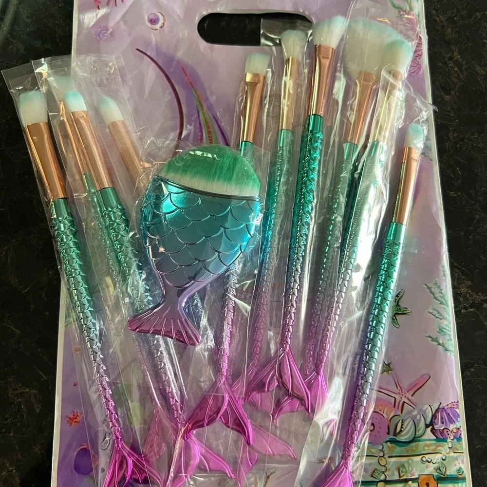 Mermaid Party Supplies Set - Multicolor